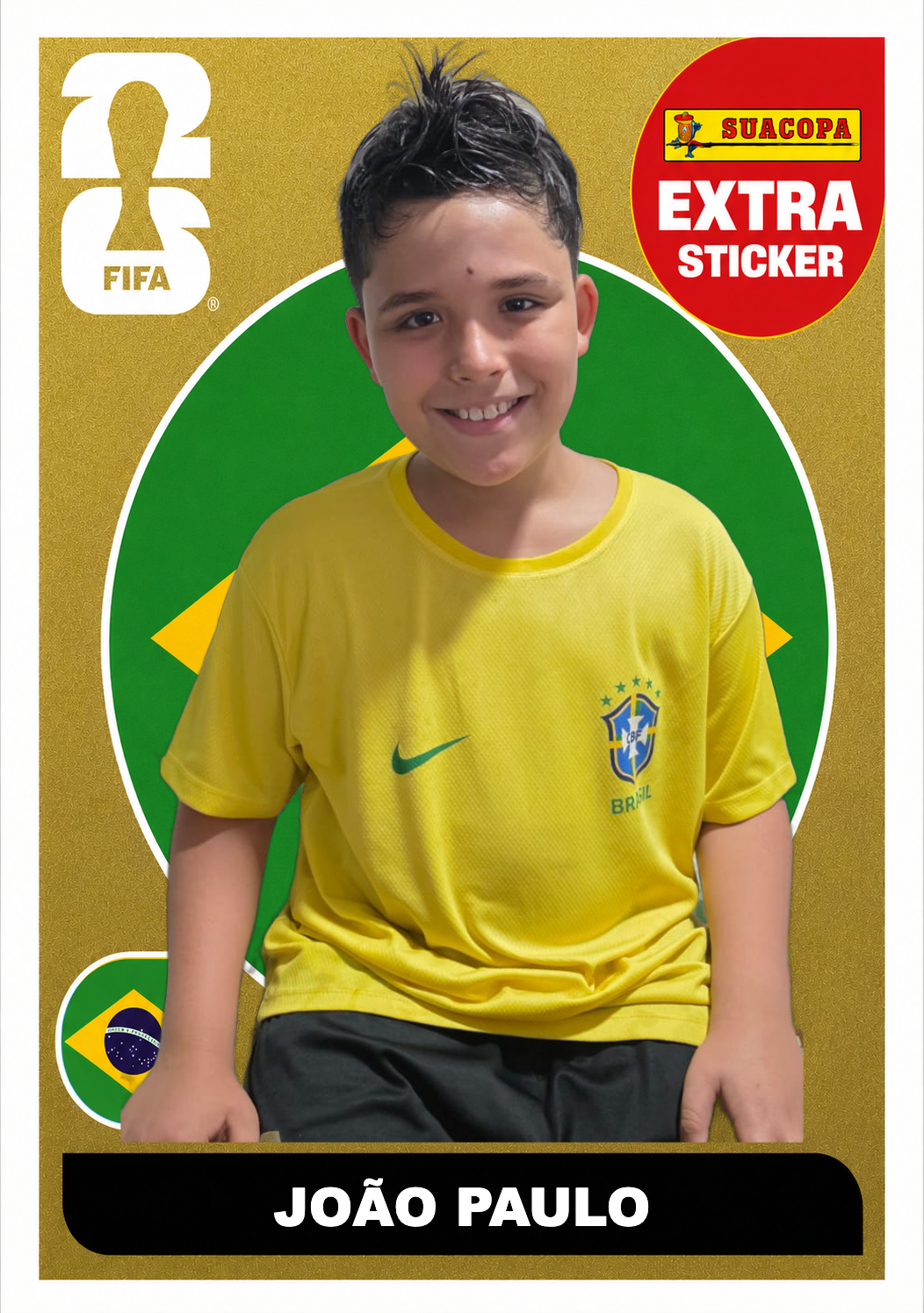Exemplo de figurinha